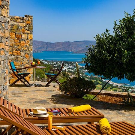 Athina Stunning Elounda View Apartment Exterior foto
