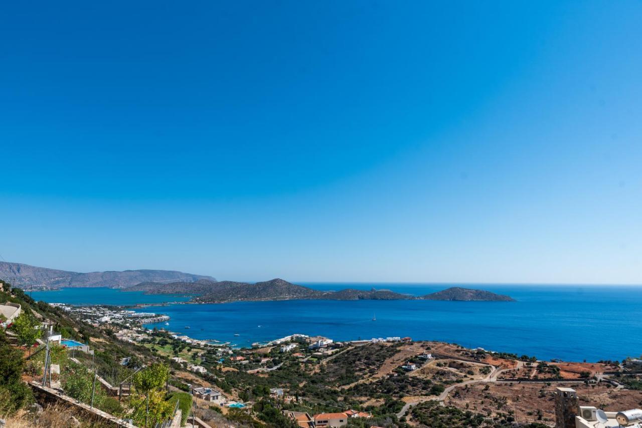 Athina Stunning Elounda View Apartment Exterior foto