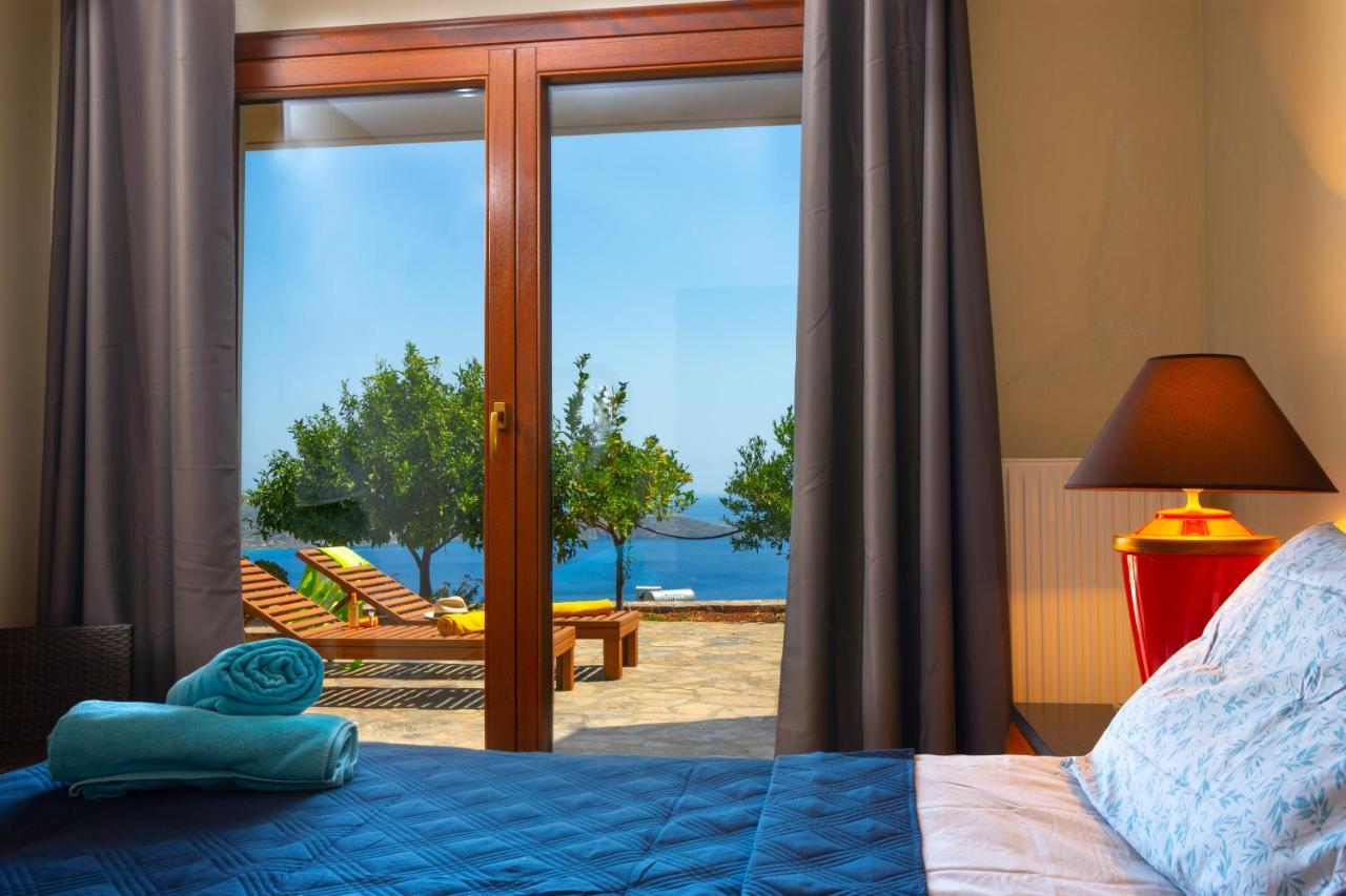 Athina Stunning Elounda View Apartment Exterior foto