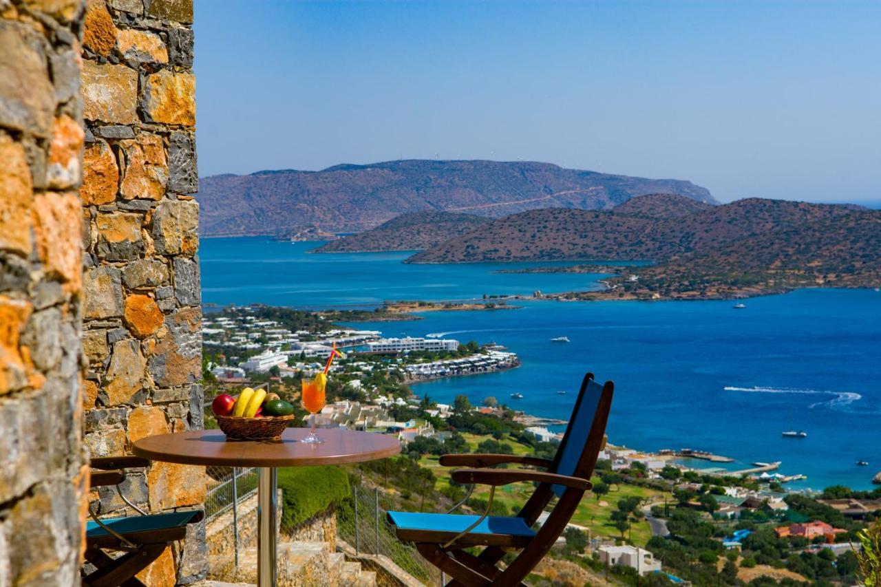 Athina Stunning Elounda View Apartment Exterior foto